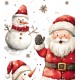 Pacote com 20 Guardanapos 33x33cm de Papel Napkin Jolly friends Folhas triplas